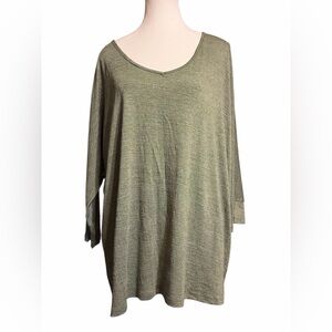 89th & Madison Olive Knit Top
